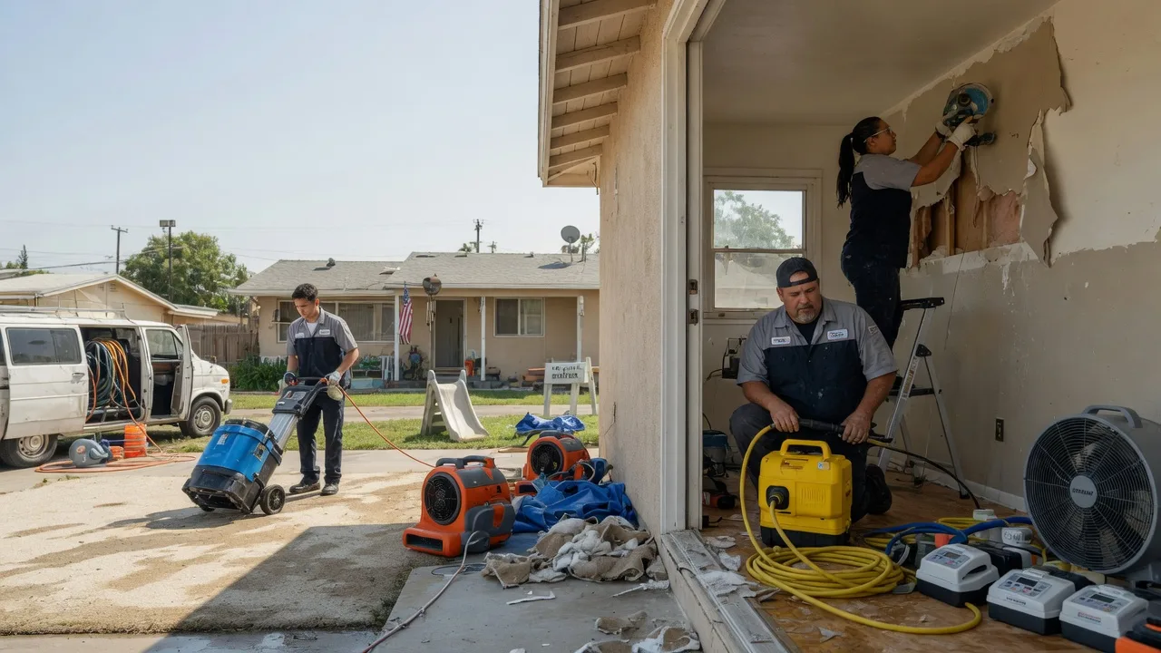 Water Damage Restoration in Sweetwater, OK near me